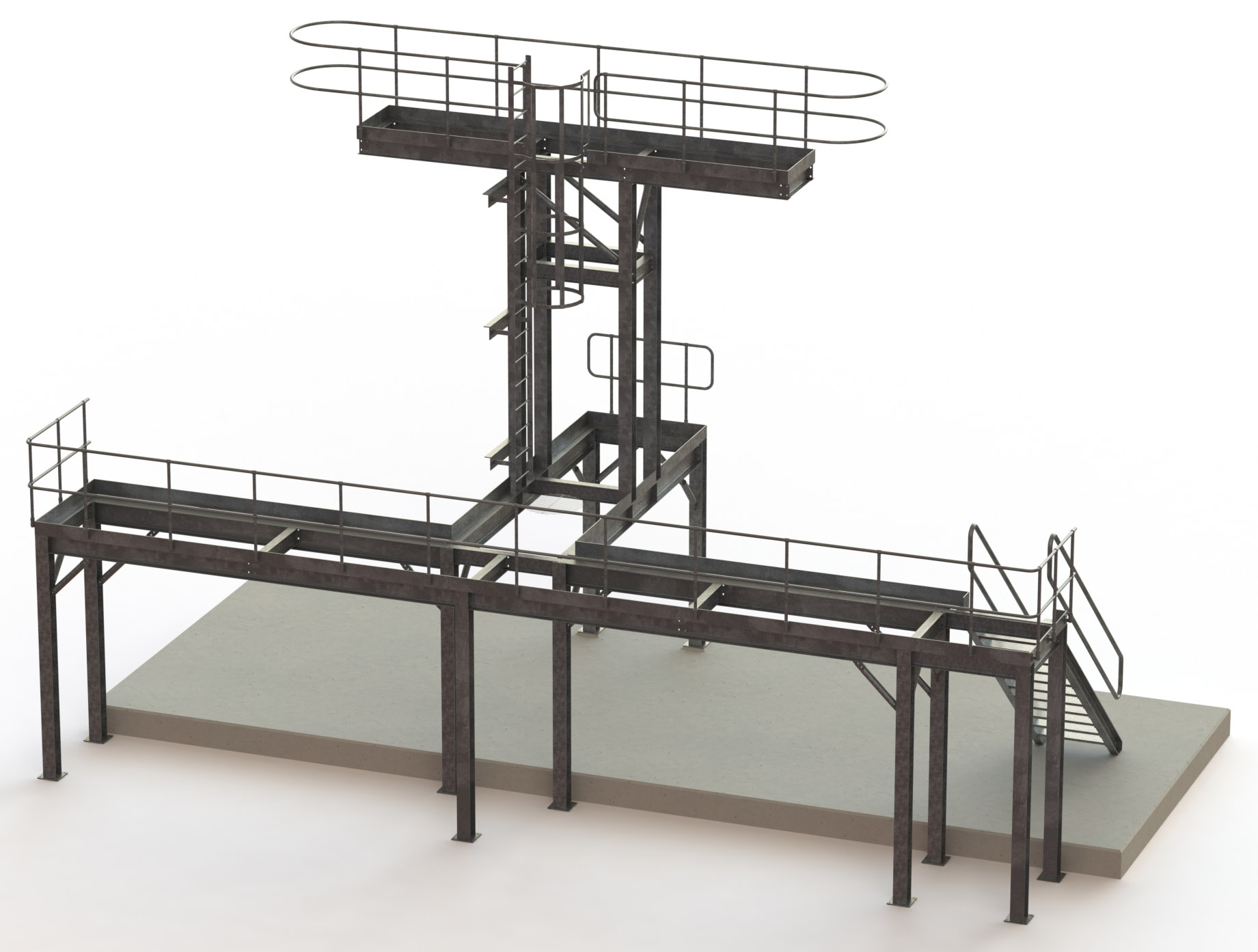 Cooling Tower Access Gantry